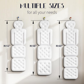 VOXOR Full Body Bath Pillow showing thickness and material