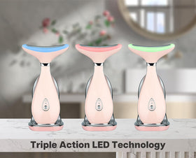 VRAIKO Lily Facial Massager close-up of massage head