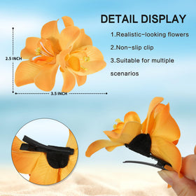 VRbeatter Hawaiian Flower Hair Clip packaging box
