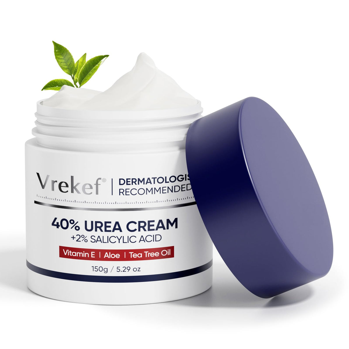 VREKEF Urea Cream 40% front view 5.29 oz