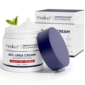 VREKEF Urea Cream 60% front view with packaging