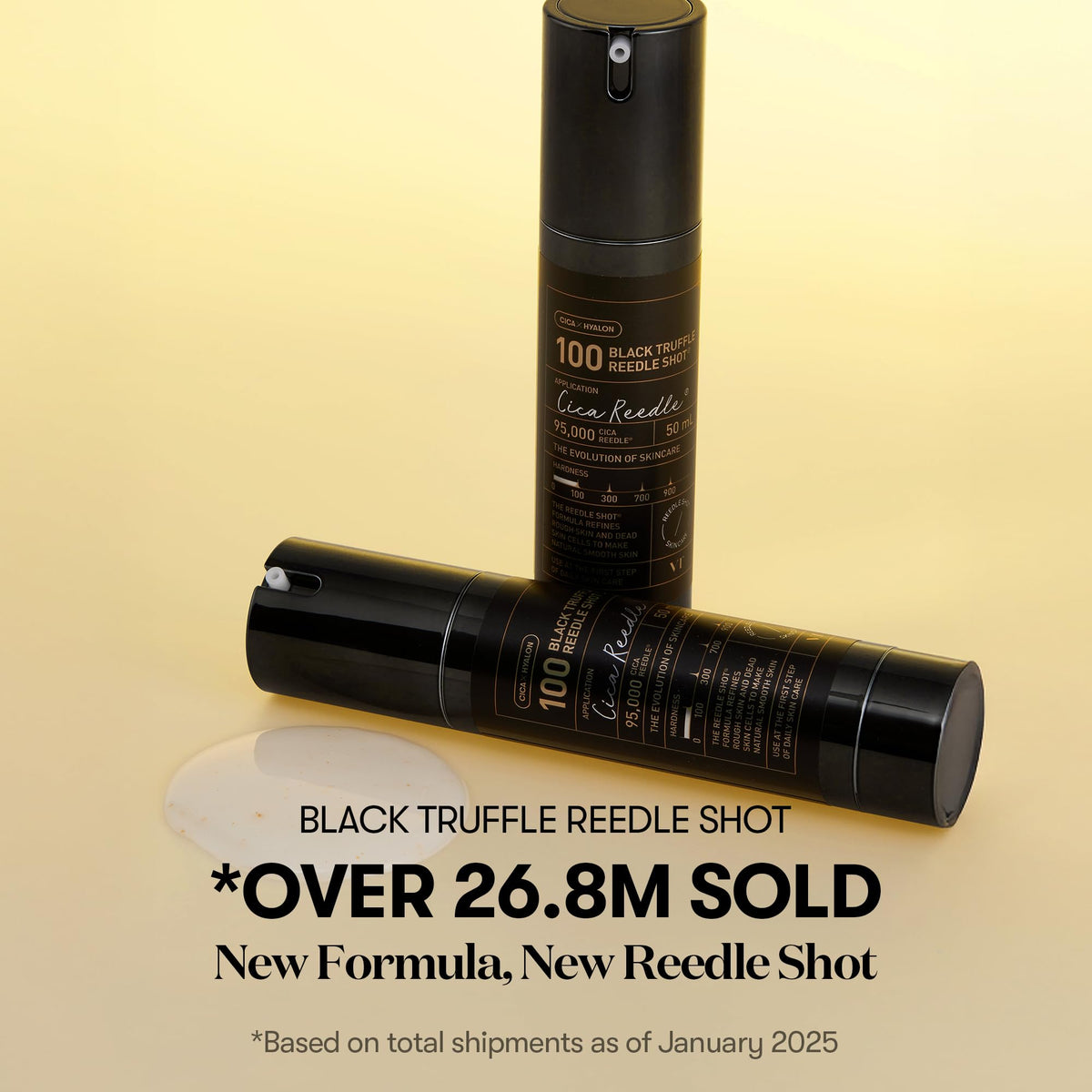 VT COSMETICS Black Truffle Reedle Shot Serum side view