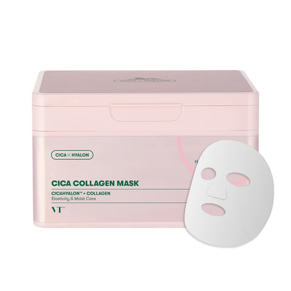 VT COSMETICS CICA Collagen Daily Mask packaging front view