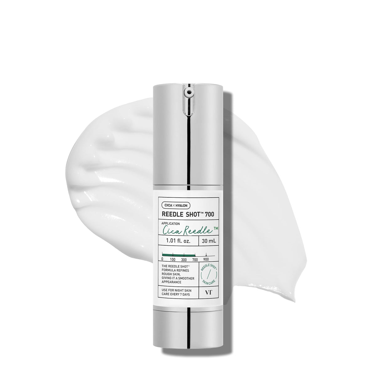 VT COSMETICS CICA Reedle Shot Microneedling Serum 30ml front view