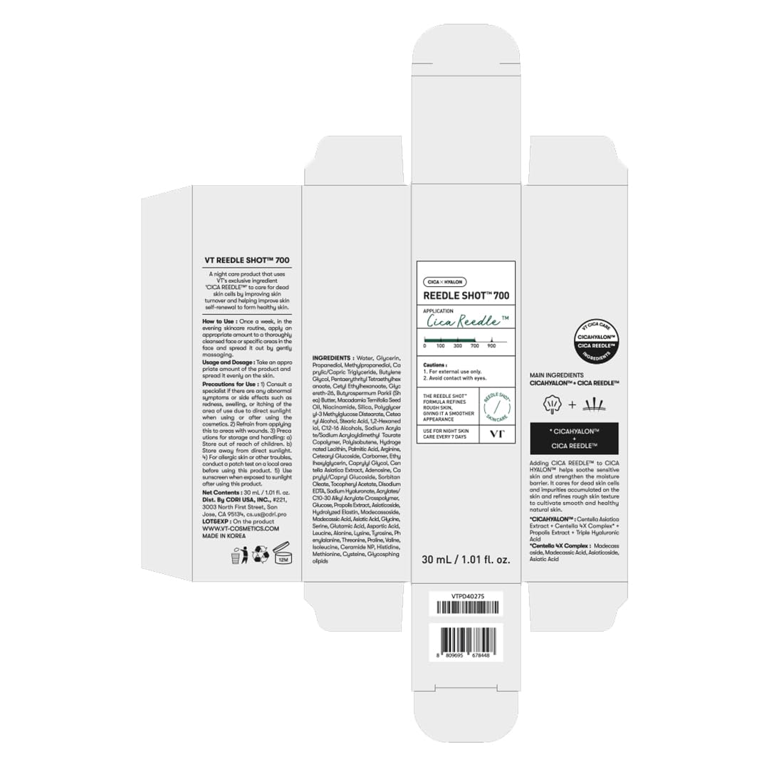 VT COSMETICS CICA Reedle Shot Microneedling Serum lifestyle scene