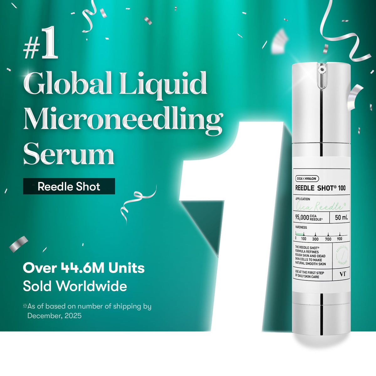 VT COSMETICS CICA Reedle Shot Microneedling Serum packaging