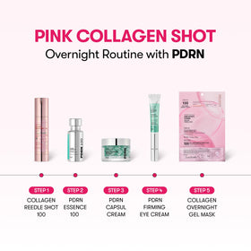 VT COSMETICS Collagen Reedle Shot 100 Serum 50ml application