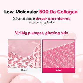 VT COSMETICS Collagen Reedle Shot 100 Serum 50ml on a vanity