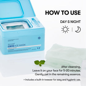 VT COSMETICS Cryo Ice Cool Mask sheets stacked