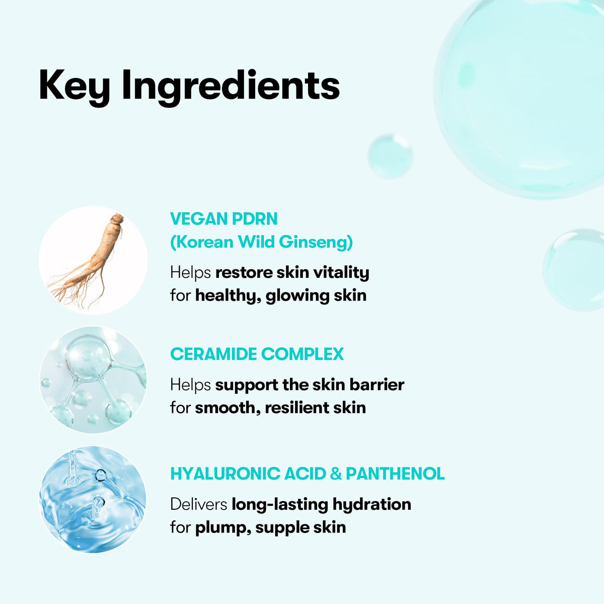 VT COSMETICS Daily Hydrating Mask inside tub with built-in tweezer