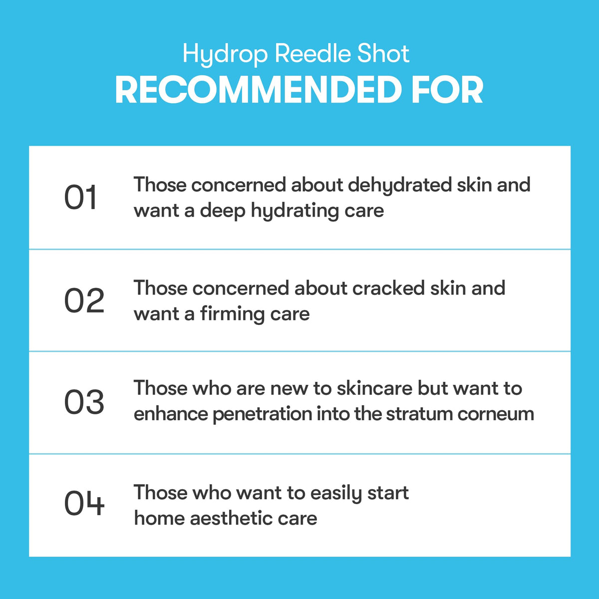 VT COSMETICS Hydrop Reedle Shot 100 Serum 50ml in a beauty routine