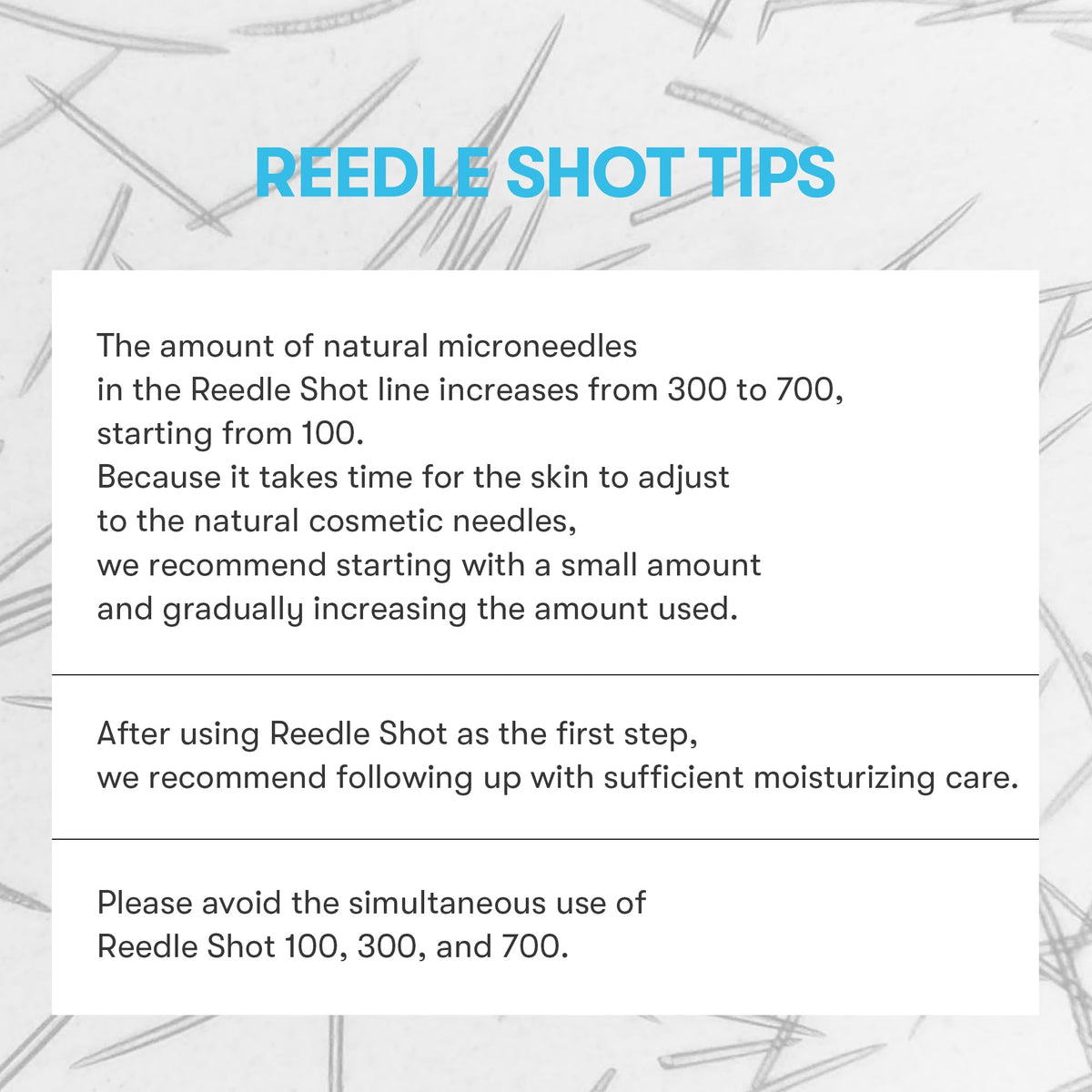 VT COSMETICS Hydrop Reedle Shot 100 Serum 50ml ingredients list