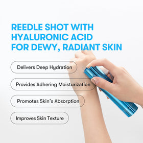 VT COSMETICS Hydrop Reedle Shot 100 Serum 50ml texture close-up
