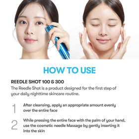 VT COSMETICS Hydrop Reedle Shot 100 Serum 50ml with application dropper