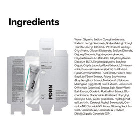 VT COSMETICS PDRN Barrier Cleanser showing product size comparison