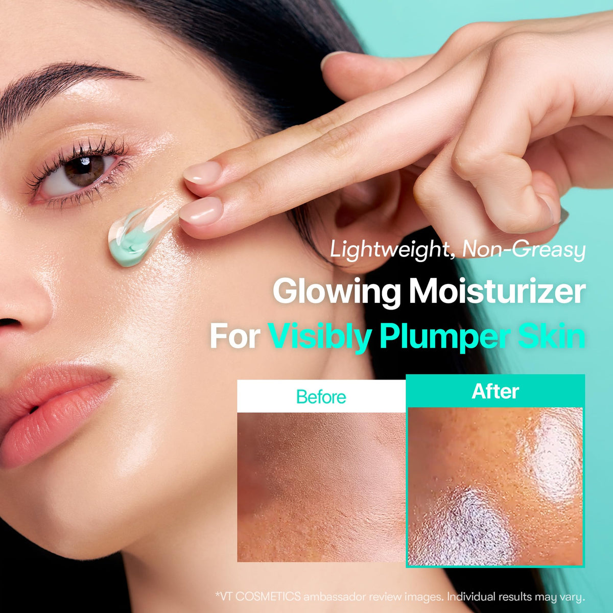 VT COSMETICS PDRN Capsule Cream 100 texture close-up