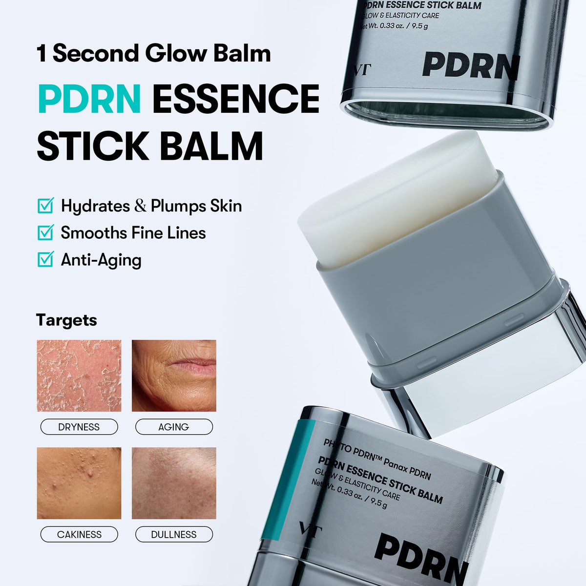 VT COSMETICS PDRN Essence Stick Balm side view