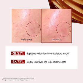 VT COSMETICS Red support Reedle Shot Serum 50ml texture on skin