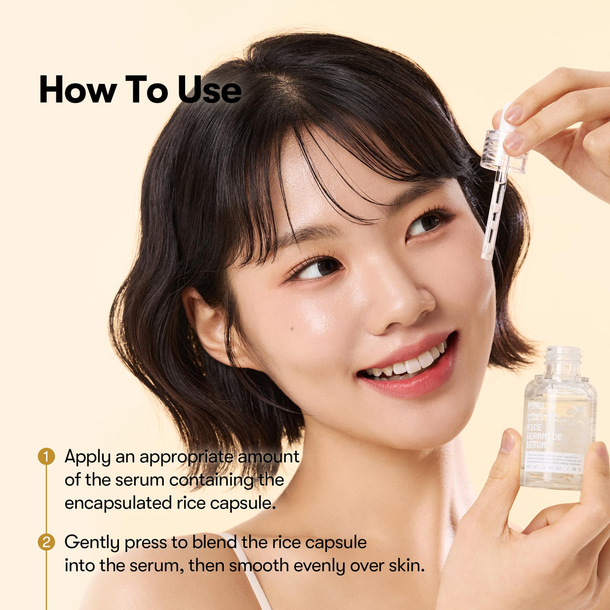 VT COSMETICS Rice Ceramide Serum back view