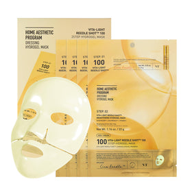 VT COSMETICS Vita-Light Reedle Shot Hydrogel Mask front view
