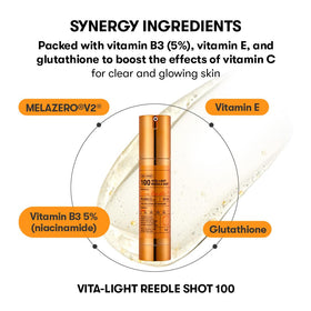 VT COSMETICS Vita-Light Reedle Shot Serum ingredients list