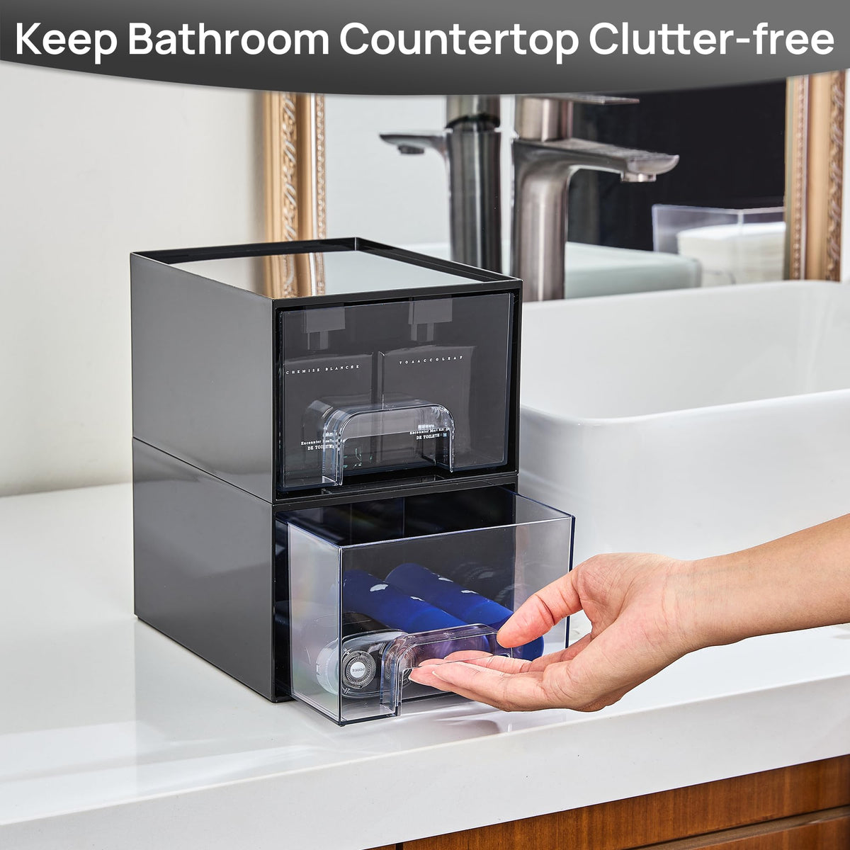 Vtopmart storage drawers in a modern room