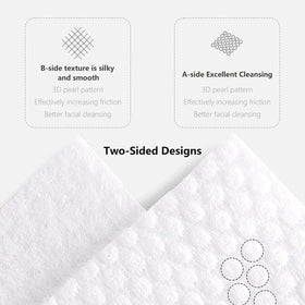 vuacepe face towels displayed with natural plant background