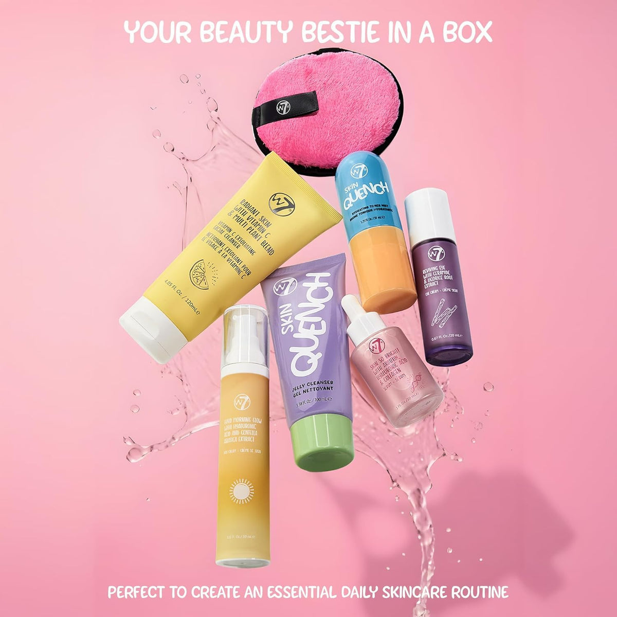 W7 Beauty Blast serum bottle close-up
