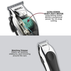 Wahl Chrome Pro complete grooming kit with storage case