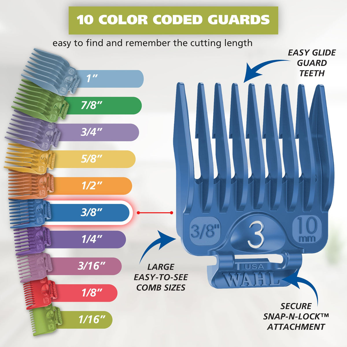 Wahl Color Pro Haircutting Kit packaging front view