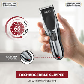 Wahl Cordless Chrome Pro Hair Clipper charging indicator