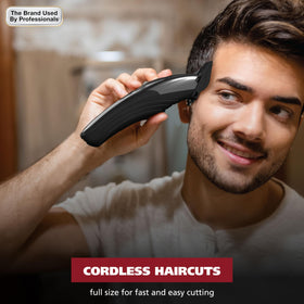 Wahl Cordless Chrome Pro Hair Clipper in packaging