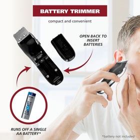 Wahl Cordless Chrome Pro Hair Clipper with user manual