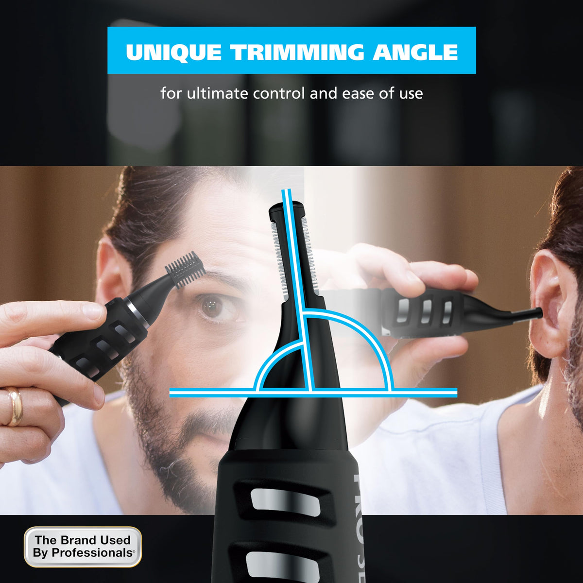 Wahl DualTech® Pro Series trimmer rinsable blades close-up