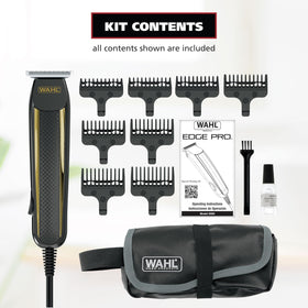 Wahl Edge Pro Corded Beard Trimmer with 8 guide combs
