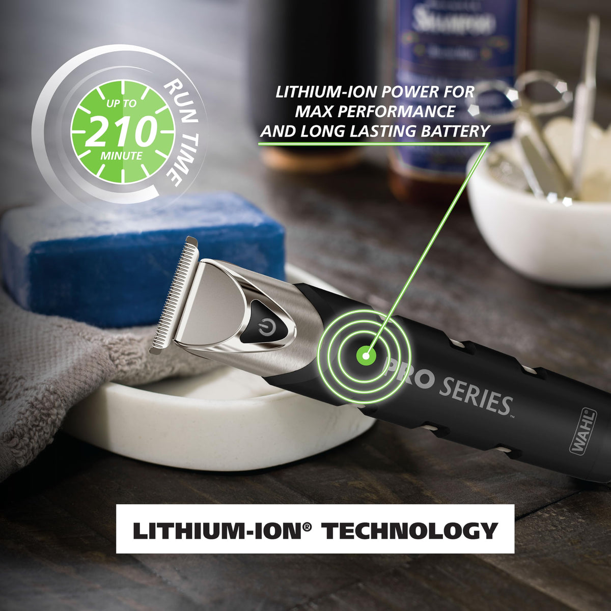 Wahl Pro Series Beard Trimmer accessories and packaging