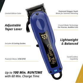 Wahl Professional clipper showing LED charge indicator