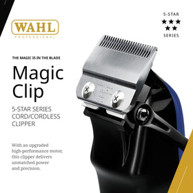 Wahl Professional Magic Clip Clipper with stagger-tooth blade