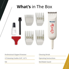 Wahl Professional Peanut Clipper in hand for easy use
