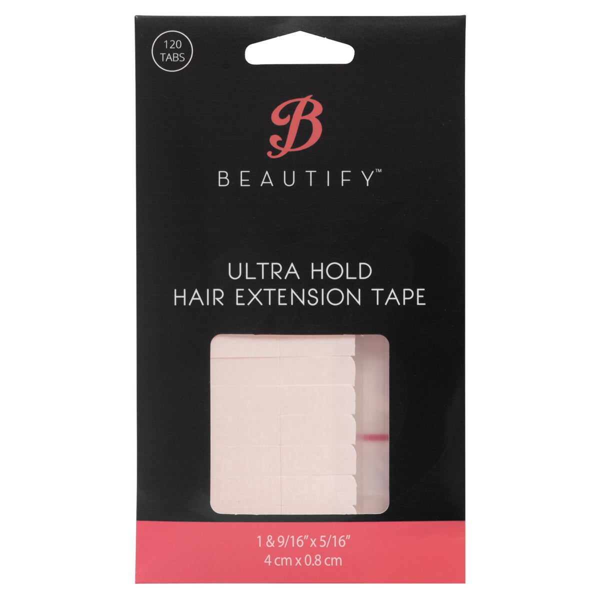 Walker Tape Beautify Ultra Hold Hair Extension Tabs 120pcs front view
