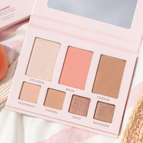 Wander Beauty Getaway Eye & Face Palette Sunkissed highlighter and blush