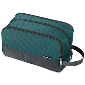 WANDF Travel Toiletry Bag front view in black