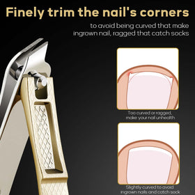 Wanmat toenail clippers set neatly packaged