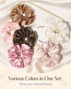 Washing instructions for YANIBEST Satin Scrunchies