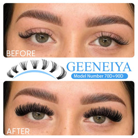 Waterproof lash bond and seal included in the kit