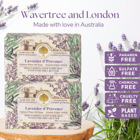 Wavertree & London Lavender Soap Bars pack of 2