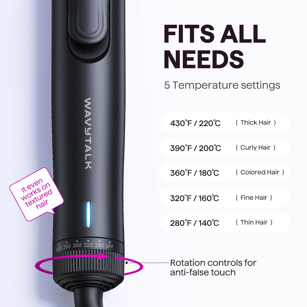 Wavytalk Airflow Styler packaging