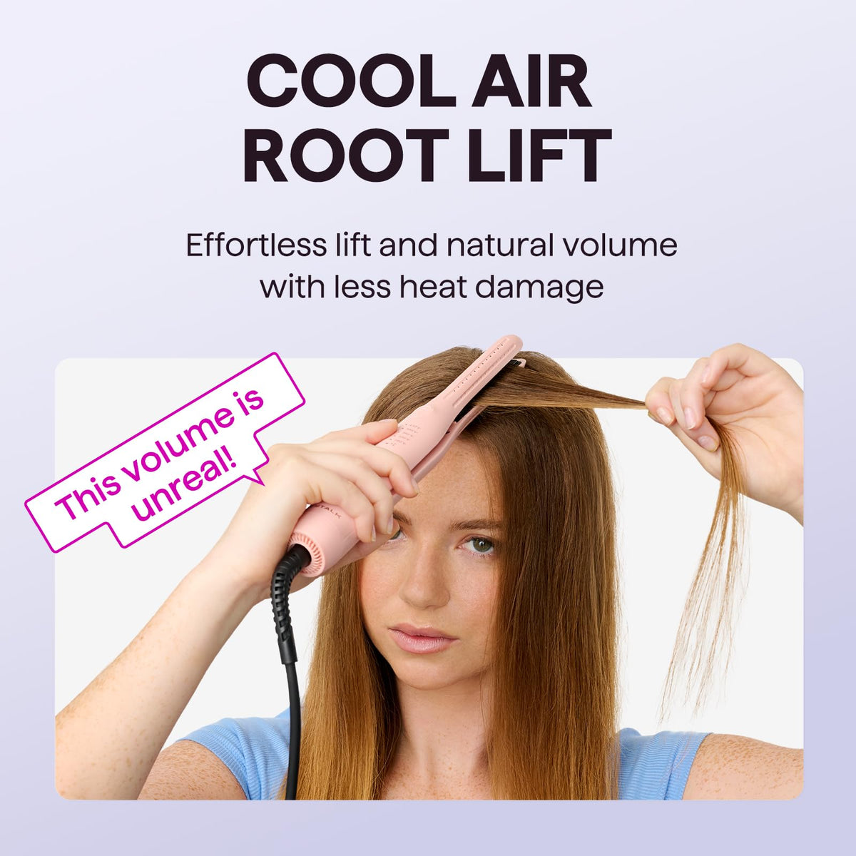 Wavytalk Cool Curl Pencil with heat-resistant styling glove