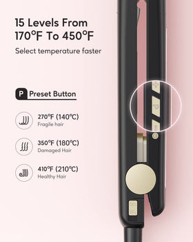 Wavytalk Hair Straightener in stylish packaging