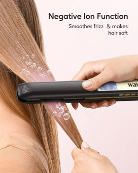 Wavytalk Hair Straightener showing 3D floating plates